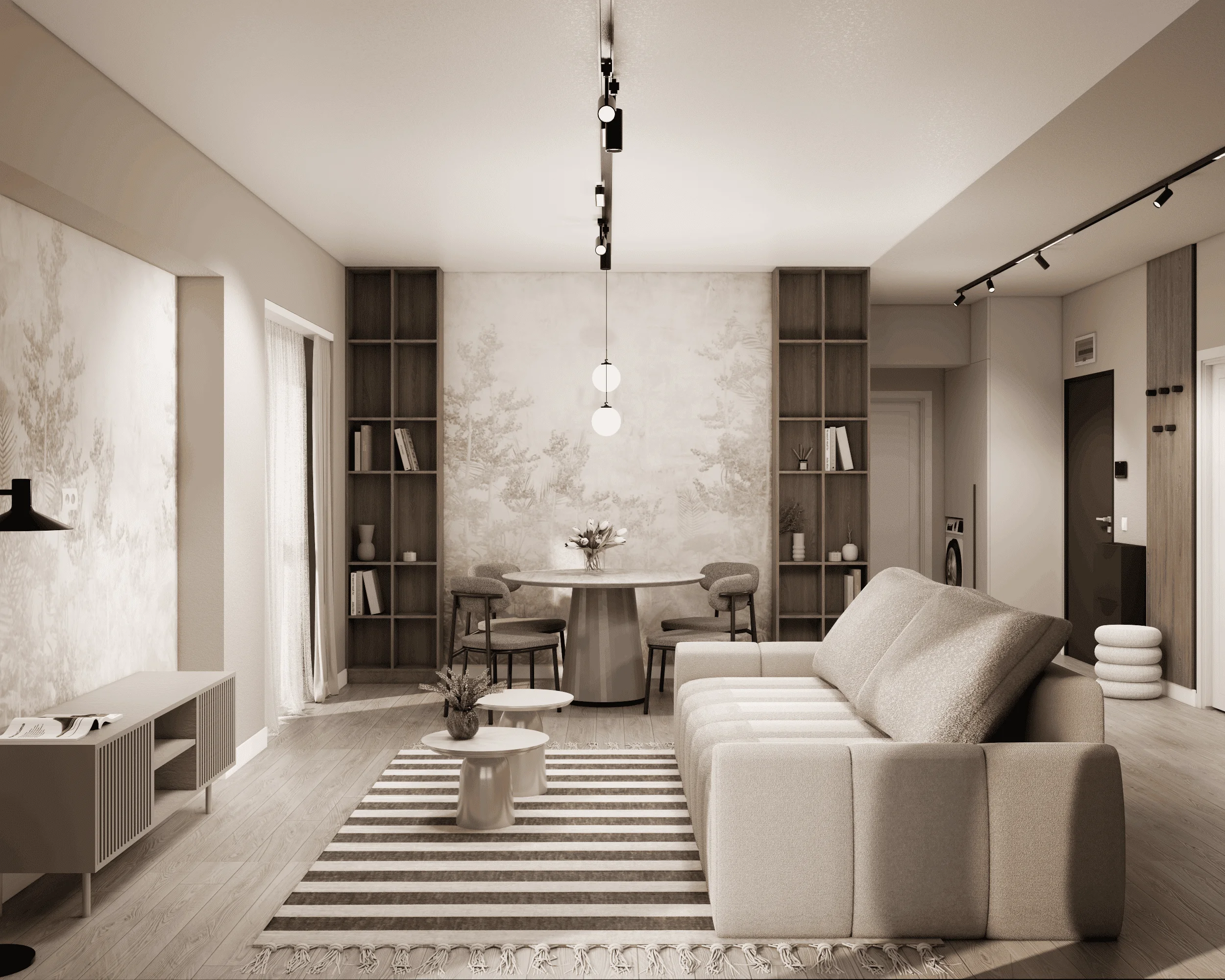 Apartament 3 Camere | Mobilat & Utilat | Loc Parcare | Zona Pipera | Kaufland - imagine 1