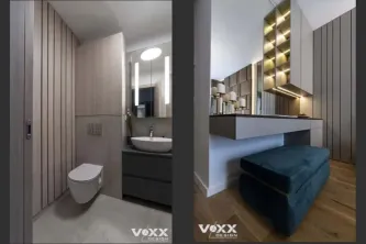 Aviatiei 3 Rooms Designer Apartment - imagine 12