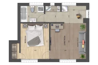 2 Rooms Apartment on Calea Victoriei - imagine 5