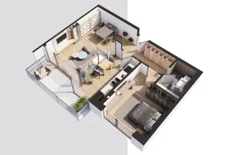 2 Room Cloud9 Residence - imagine 5