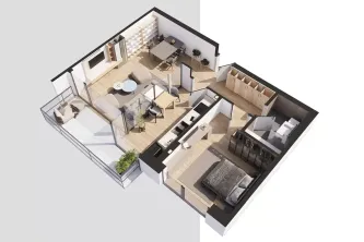 2 Room Cloud9 Residence - imagine 2