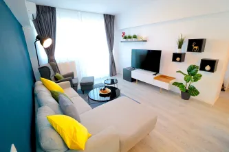 Modern 3 Rooms Apartment Piata Romana - imagine 5