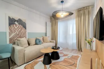 Apartament 2 Camere Tip Studio | Design Luminos| Militari Residence - imagine 4