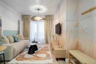 Apartament 2 Camere Tip Studio | Design Luminos| Militari Residence - imagine 3