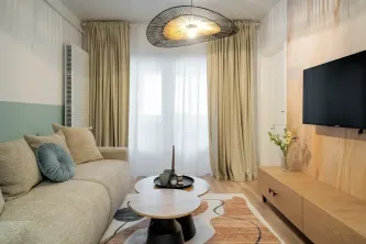 Apartament 2 Camere Tip Studio | Design Luminos| Militari Residence - imagine 8