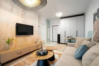 Apartament 2 Camere Tip Studio | Design Luminos| Militari Residence - imagine 10
