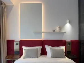 Luxury Double Studio for Rent in One Floreasca Towers - imagine 16