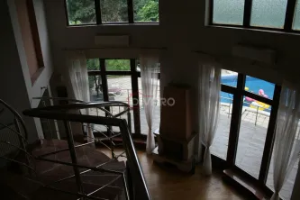 Vanzare/inchiriere vila D+P+1+M gradina garaj piscina teren 2500mp Pipera padure - imagine 19