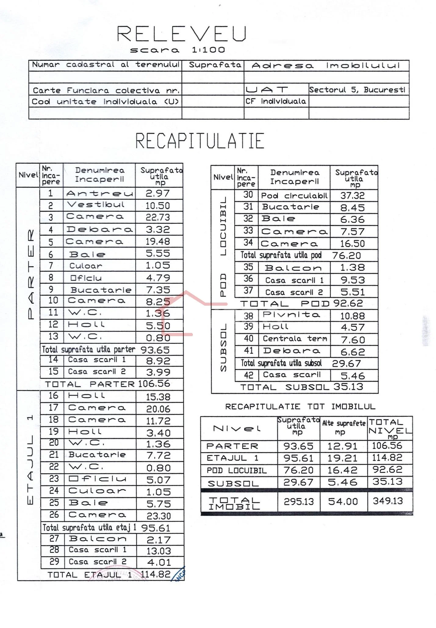 Inchiriere vila 12 camere S+P+1+M Cotroceni metrou ideal birouri - imagine 1