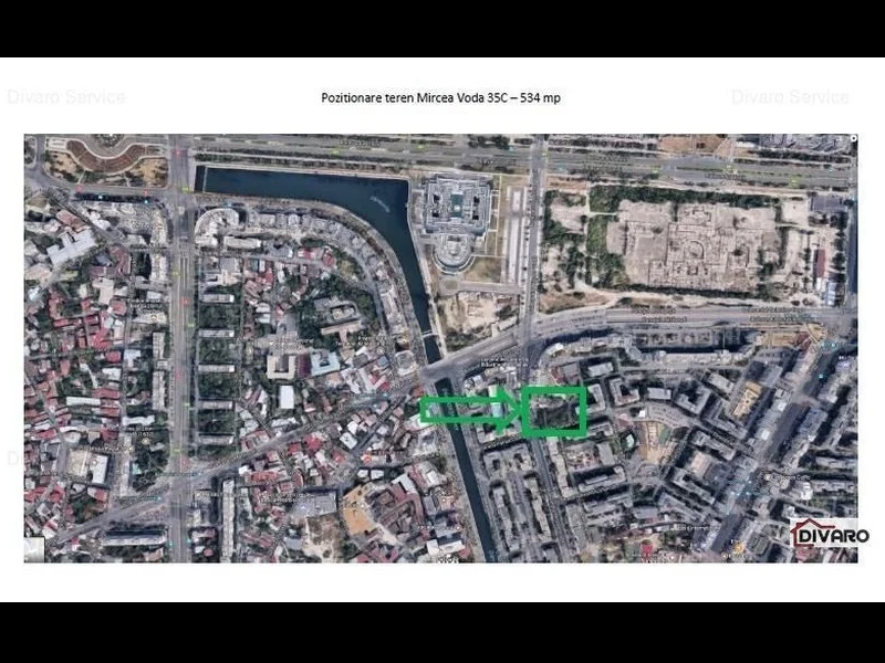 Vanzare teren 530mp Certificat Urbanism P+14 Unirii - imagine 1