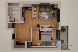 Vanzare apartament 2 camere Pipera /Cortina - imagine 6