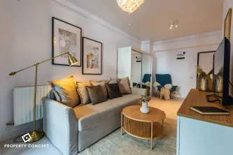 Apartament 2 camere tip Studio – Mobilat&Utilat – Central Address – Venit lunar intre 500-900€ - imagine 2