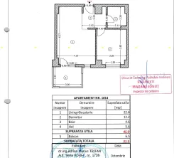 Apartament 2 camere – Mobilat cu Designer – Central Address - imagine 22