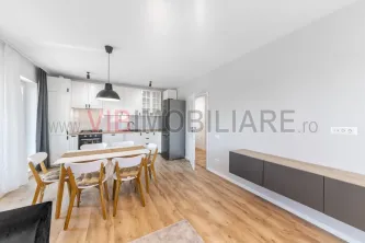 3 camere 94m2 bloc 2025 langa metrou Straulesti - imagine 3