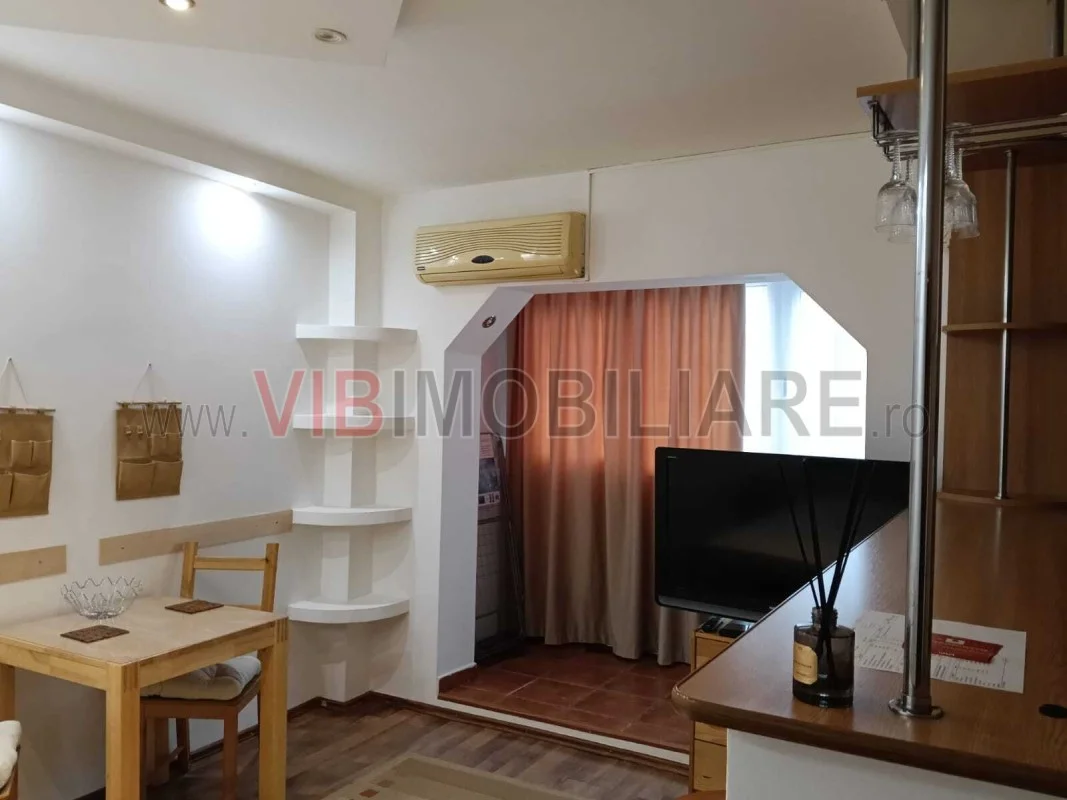 Garsoniera, etaj 4/10, bloc mixt,  mobilat si utilat complet - imagine 1