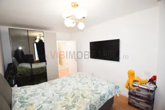 Straulesti 3 camere decomandat mobilat lux bloc 2025 - imagine 4