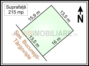 Straulesti - Doi Cocosi Stradal, teren intravilan, suprafata 215 mp - imagine 2