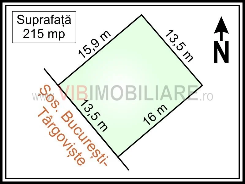 Straulesti - Doi Cocosi Stradal, teren intravilan, suprafata 215 mp - imagine 1