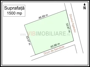 Baneasa - Drumul Agatului, teren intravilan, suprafata 1.700 mp - imagine 2