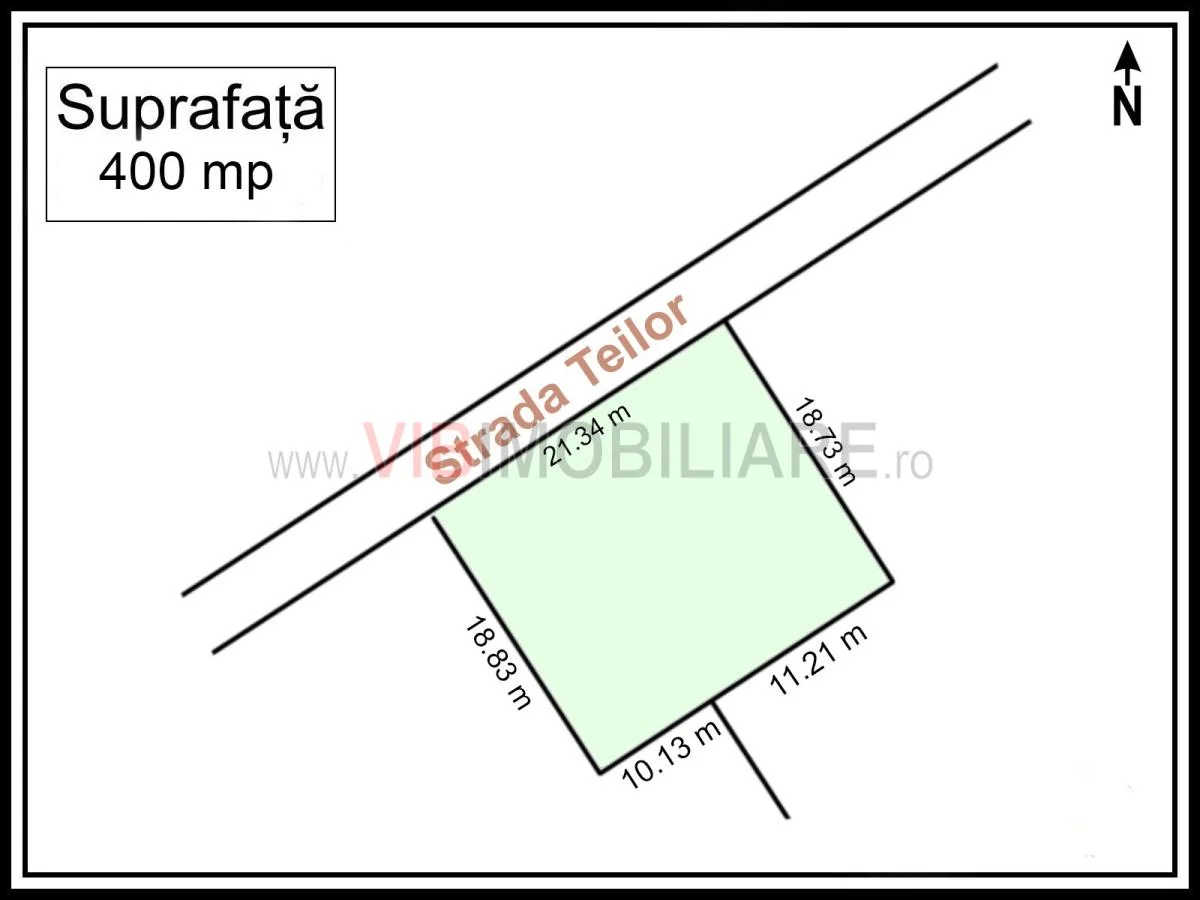 Teren intravilan ideal pentru locuinta – Saftica, Strada Teilor - imagine 1