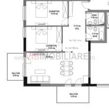 Straulesti metrou prima inchiriere 3 camere lux bloc 2026 loc parcare subteran inclus - imagine 12