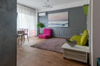 Mamaia Nord, apartament lux, parter cu balcon, zona Lidl-Uzina de pizza - imagine 24