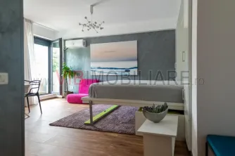 Mamaia Nord, apartament lux, parter cu balcon, zona Lidl-Uzina de pizza - imagine 2