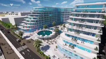 Titanic White, apartament lux, vedere frontala la mare - imagine 24