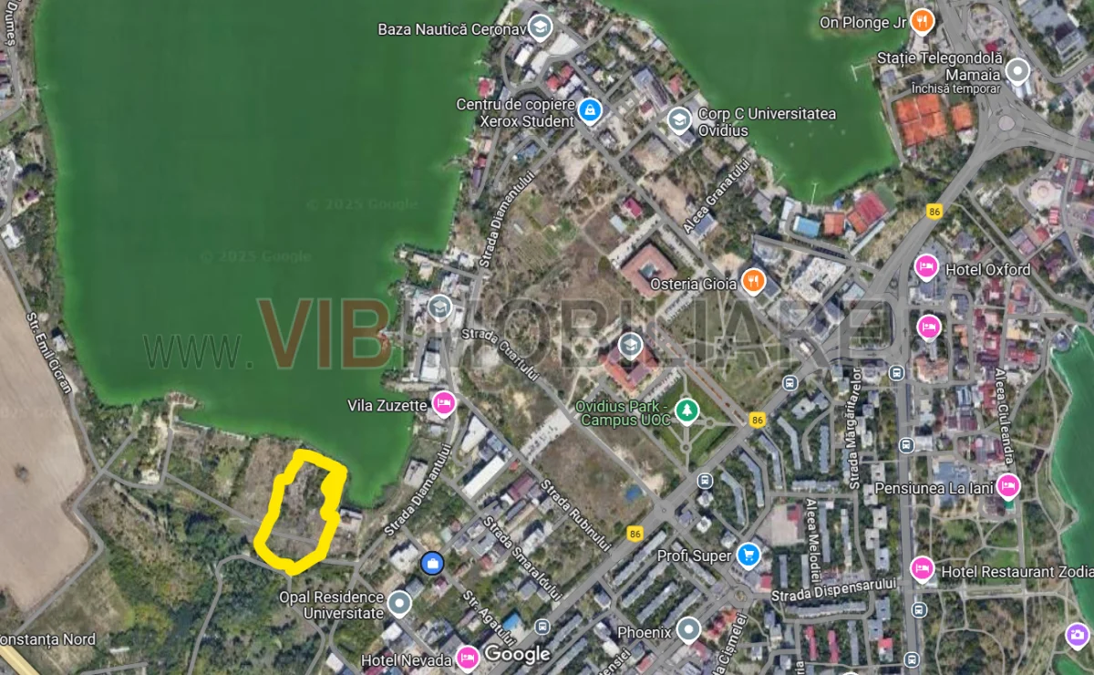Campus Universitar, deschidere directa la lac, 14000 mp intravilan, PUZ p+11 - imagine 1