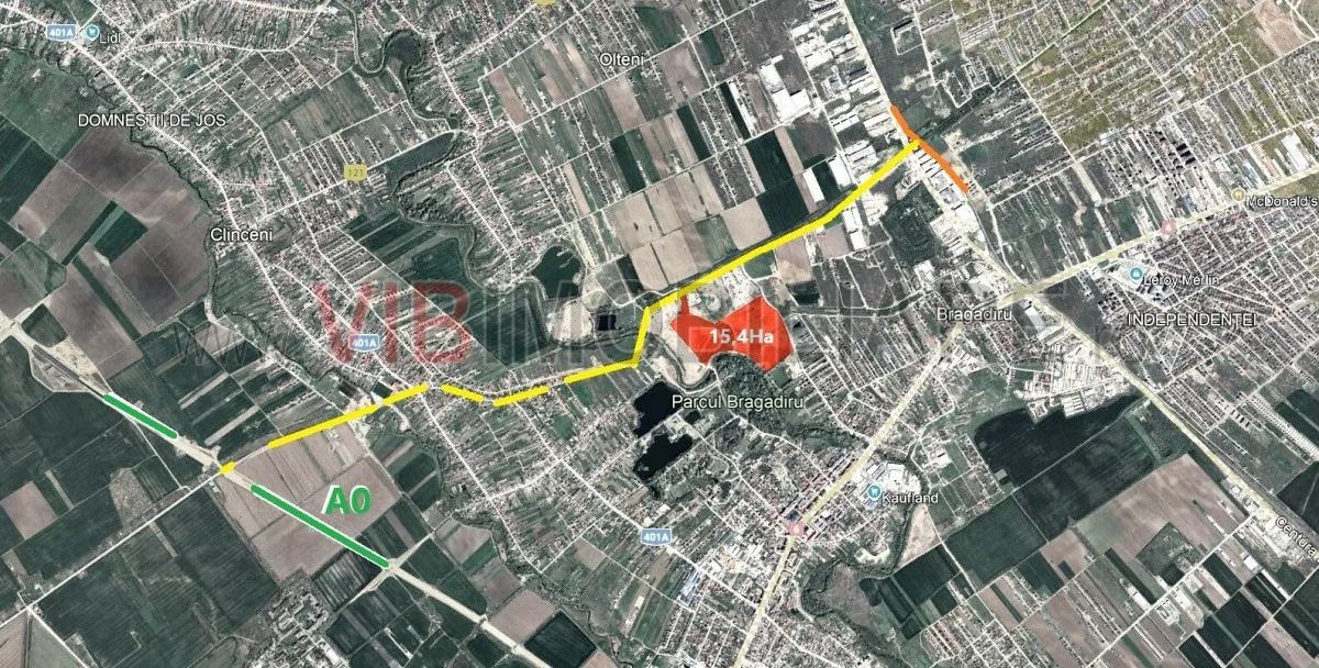 3.5 HA teren intravilan Bragadiru- Parcul Bragadiru - imagine 1