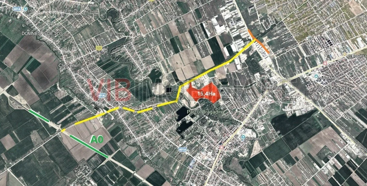 7.5 HA teren intravilan Bragadiru- Parcul Bragadiru - imagine 1