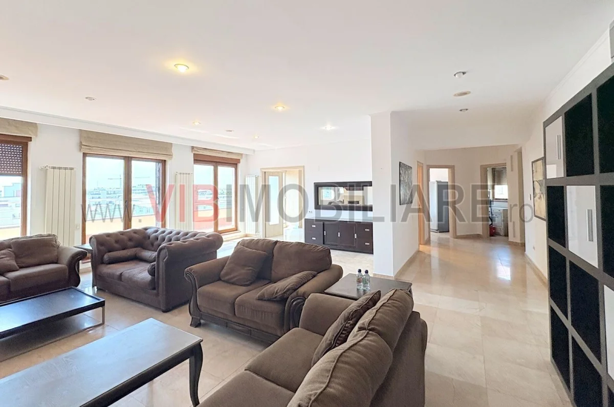 Penthouse spectaculos – Herastrau | Virgil Madgearu – 5 camere, terasa panoramica - imagine 1