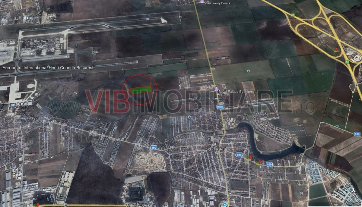 Teren intravilan 49.099 mp – Tunari, zona rezidentiala, oportunitate de dezvoltare - imagine 1